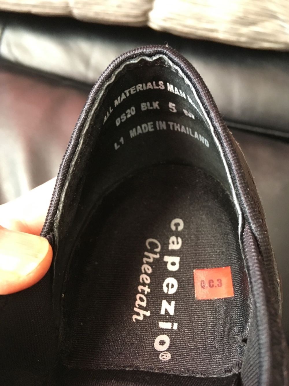 Capezio‎ Dansneaker Dance Sneaker Shoes sz 5 NEW Jazz Hip Hop - Picture 4 of 12